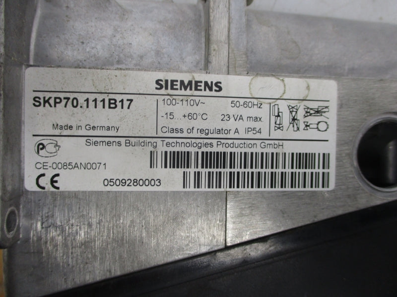 SIEMENS SKP70.111B17 100-110V (AS PICTURED) UNMP
