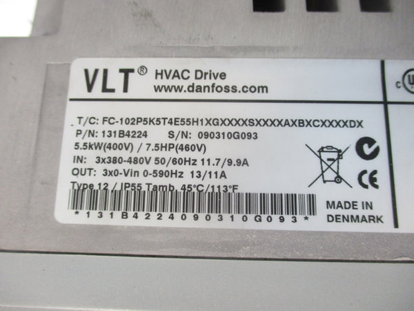 DANFOSS 131B4224 380-480V 11.7/9.9A UNMP