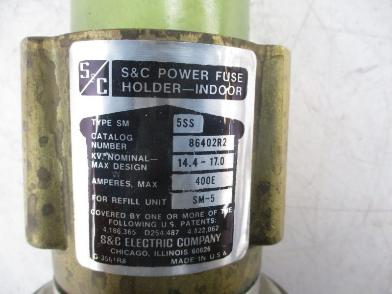 S&C 86402R2 SM5SS 14.4-17.0KV 400EA NSNP
