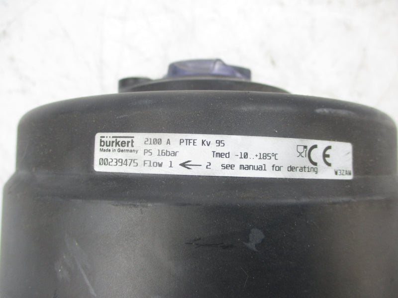 BURKERT 2100-A-PTFE-KV-95 00239475 NSNP