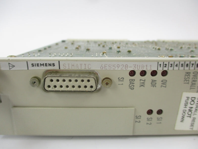 SIEMENS 6ES5928-3UB11 NSNP