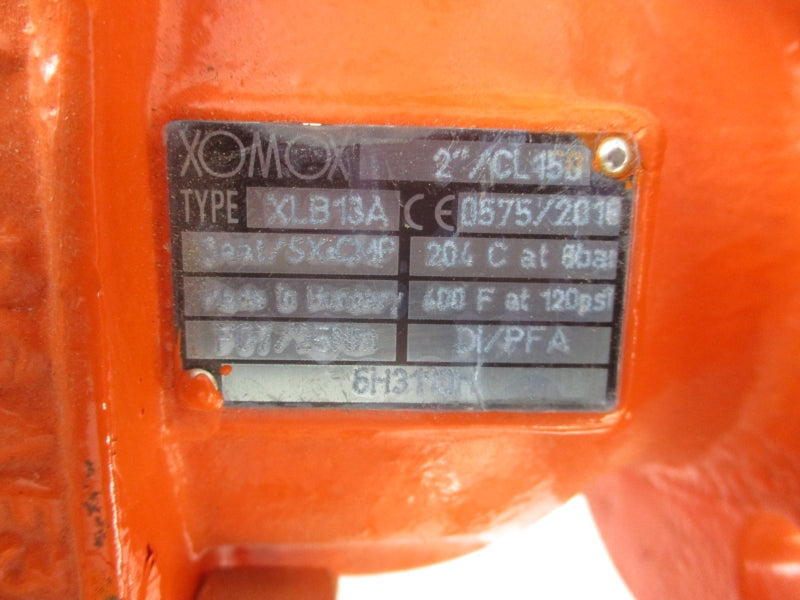 XOMOX XLB13A W/ GTXNM.118X90.K04NP22F07-F10000 W/ SYC4200-10X23A4 120PSI NSNP
