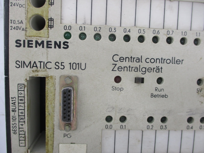 SIEMENS 6ES5101-8UA13 24VDC UNMP
