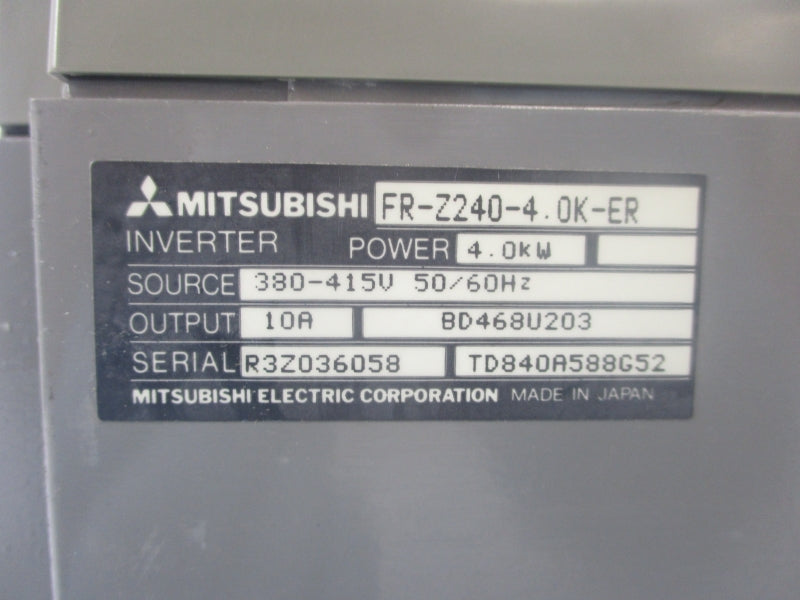 MITSUBISHI FR-Z240-4.0K-ER 380-415V NSNP