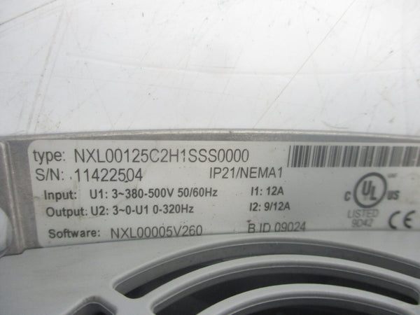 SMS NXL00125C2H1SSS0000 380-500V 12A (AS PICTURED) NSNP