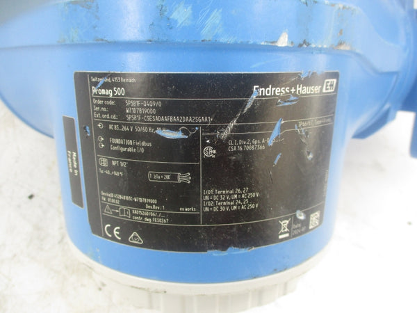 ENDRESS+HAUSER 5P5B1F-Q4Q9/0 85-264VAC NSNP