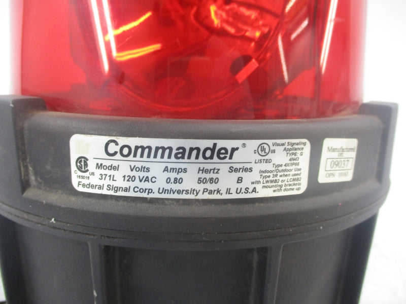 COMMANDER 371L-120R SER. B 120VAC 0.80A NSNP