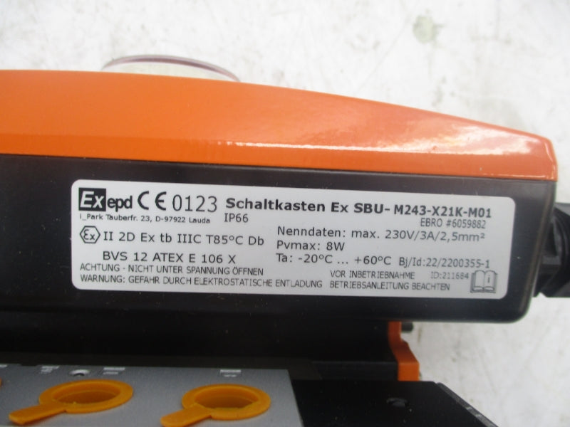 EBRO ARMATUREN EB4.1SYD REV. 04 230V 3A NSNP