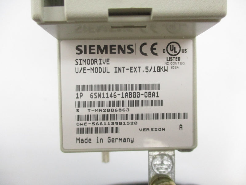 SIEMENS 6SN1146-1AB00-0BA1 VER. A NSMP