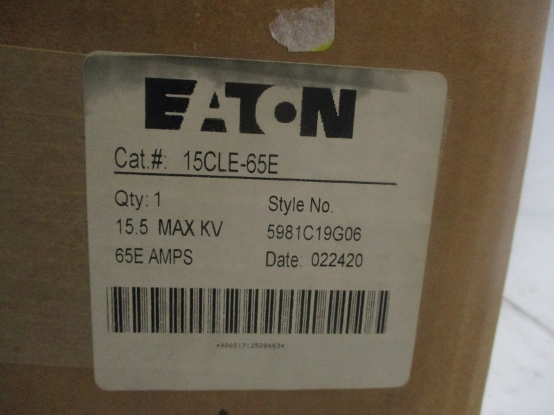 EATON 15CLE-65E 5981C19G06 15.5KV 65A NSFS