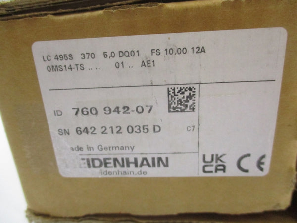 HEIDENHAIN LC495S 760 942-07 NSMP