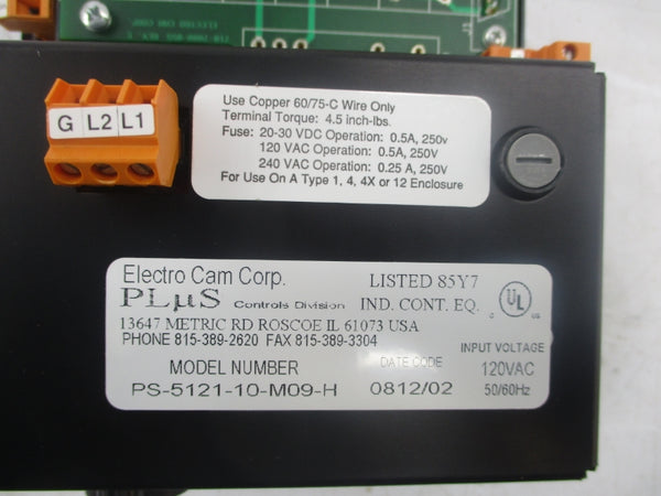 ELECTRO PS-5121-10-M09-H 120VAC NSNP