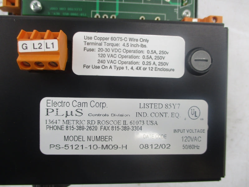 ELECTRO PS-5121-10-M09-H 120VAC NSNP