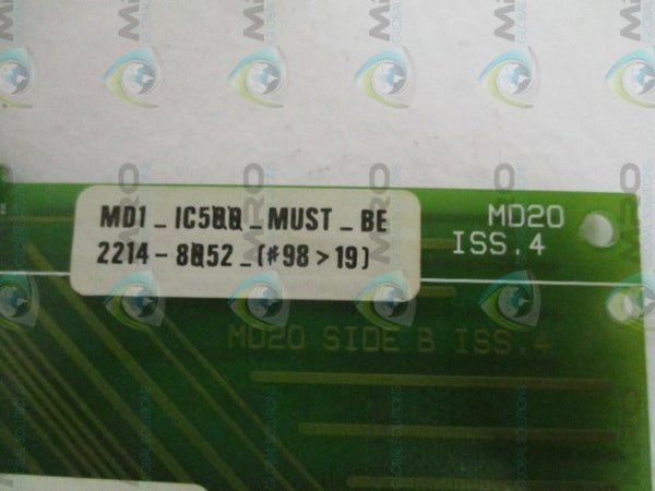 CONTROL TECHNIQUES MD20 9300-5020 CIRCUIT BOARD UNMP