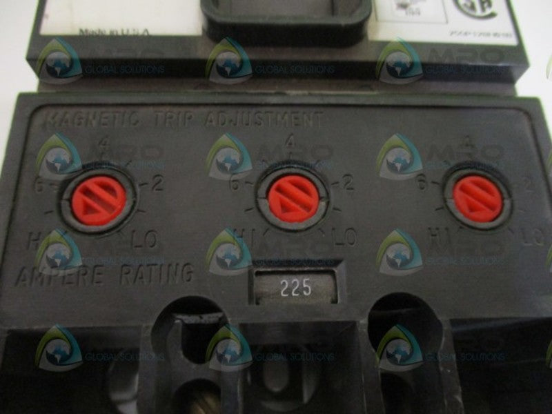 CUTLER HAMMER JB3225W CIRCUIT BREAKER 225A NSNP