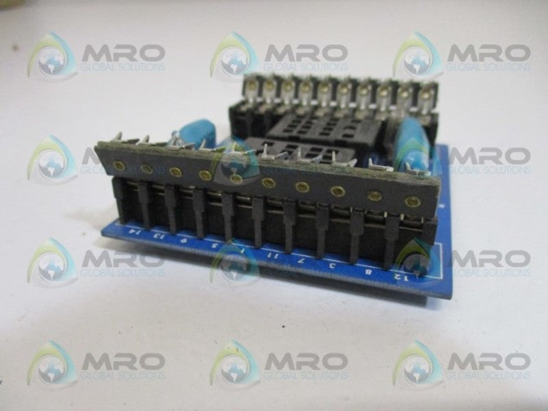 EMERSON 1074-088 RELAY SOCKET BOARD NSNP
