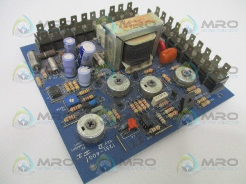 EMERSON 1251-4001 CONTROL BOARD UNMP