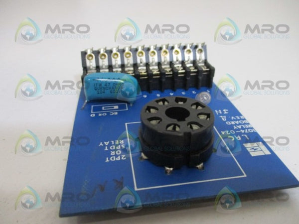 EMERSON 1074-224 RELAY CIRCUIT BOARD NSNP
