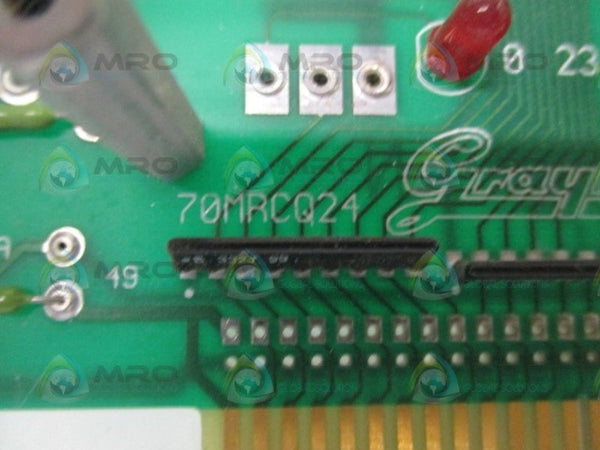 GRAYHILL 70MRCQ24 I/O MODULE BOARD UNMP