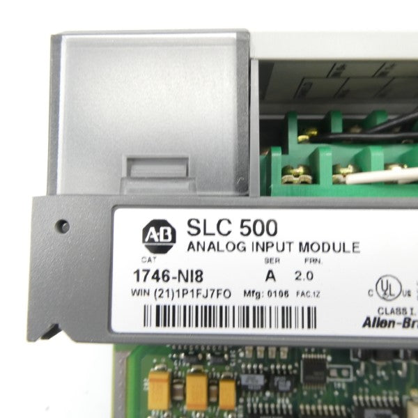 ALLEN BRADLEY 1746-NI8 SER. A F/W 2.0 10VDC UNMP