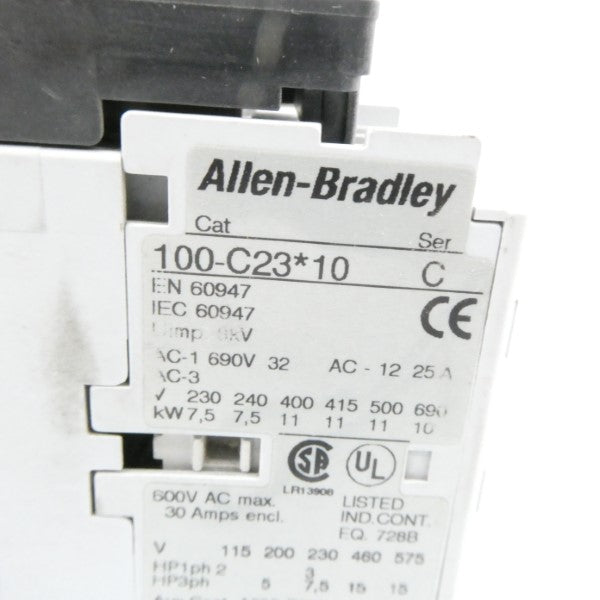 ALLEN BRADLEY 100-C23D10 SER. C 110/120V (AS PICTURED) UNMP