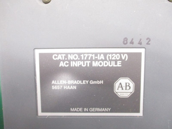 ALLEN BRADLEY 1771-IA 120V NSMP