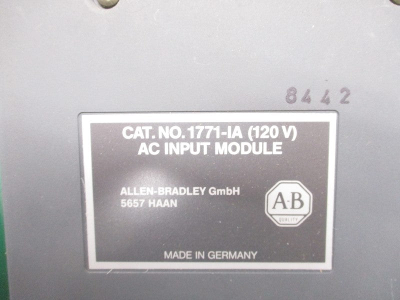 ALLEN BRADLEY 1771-IA 120V NSMP