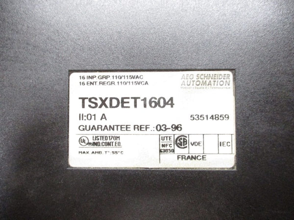 AEG SCHNEIDER AUTOMATION TSXDET1604 110/115VAC NSMP