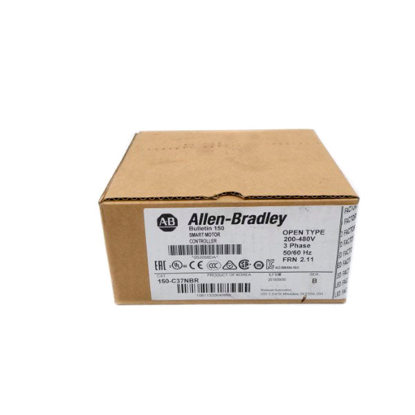 ALLEN BRADLEY 150-C37NBR SER. B F/W 2.11 200-480V (BR/WH) NSMP