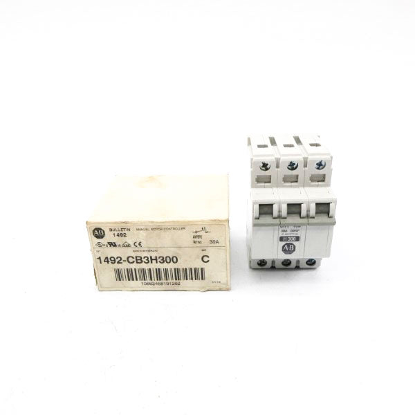 ALLEN BRADLEY 1492-CB3H300 SER. C 277VAC 30A NSMP