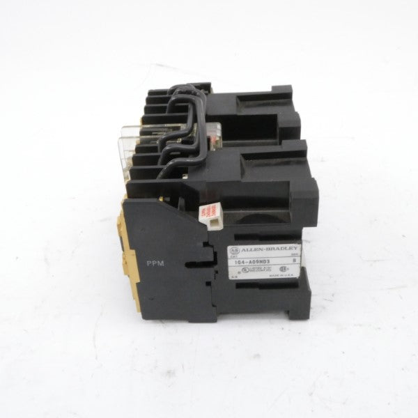 ALLEN BRADLEY 104-A09ND3 SER. B 110/120V 9A (YELLOW) NSNP