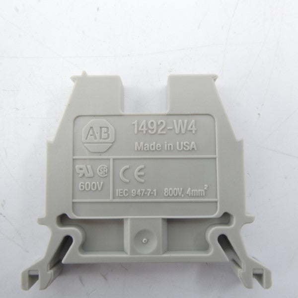 ALLEN BRADLEY 1492-W4 SER. A 600V (PKG OF 50) (GY/BL) NSMP