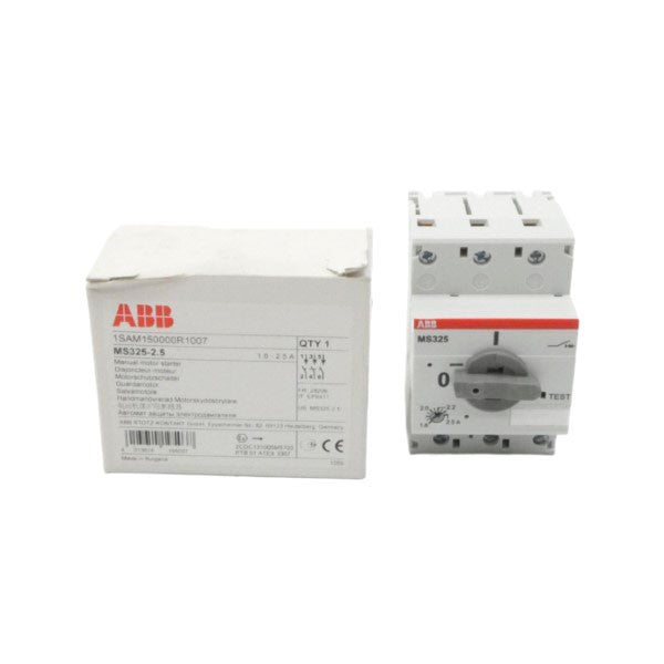 ABB MS325-2.5A 1SAM150000R1007 1.6-2.5A NSMP
