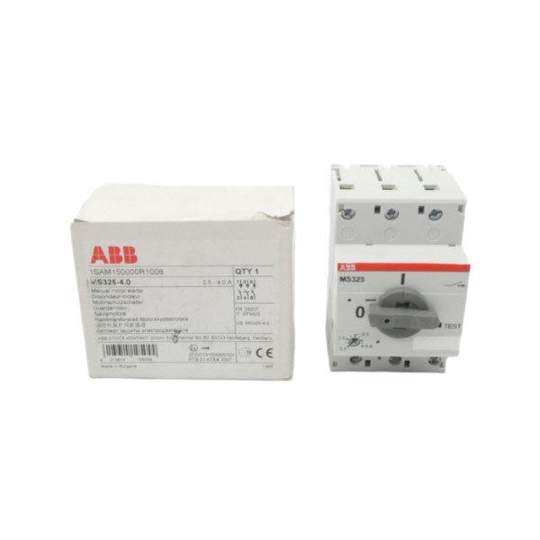 ABB MS325-4.0A 1SAM150000R1008 2.5-4.0A NSMP