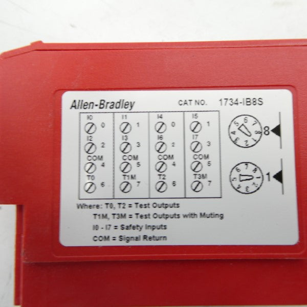 ALLEN BRADLEY 1734-IB8S SER. B 11-30/28.8VDC NSNP