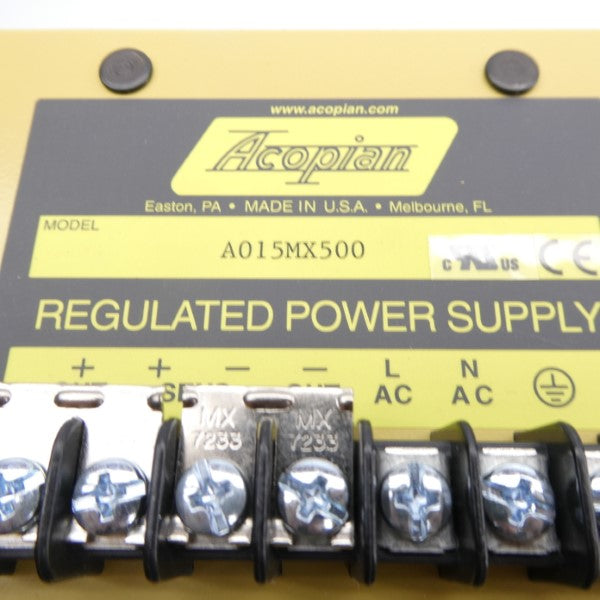 ACOPIAN A015MX500 NSNP