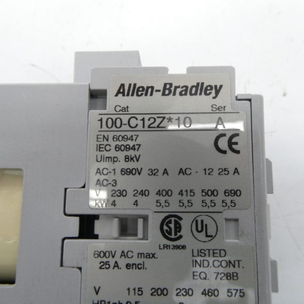 ALLEN BRADLEY 100-C12Z10 SER. A 48VDC NSNP