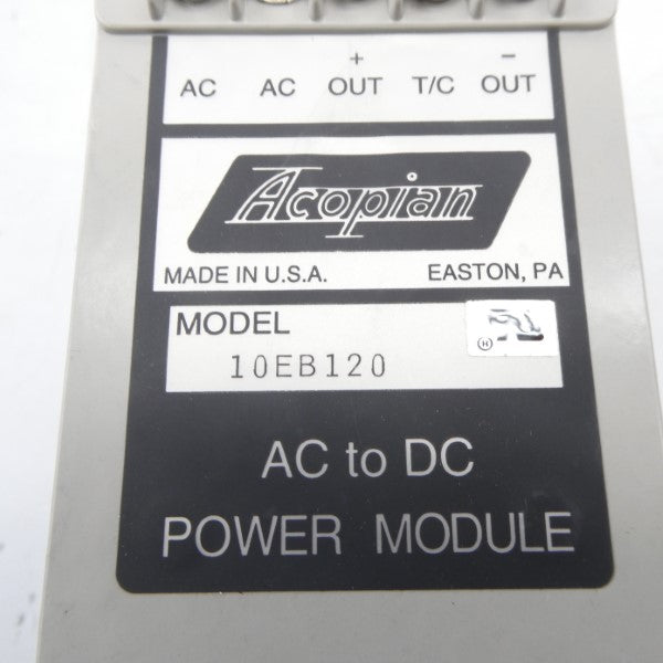 ACOPIAN 10EB120 NSNP