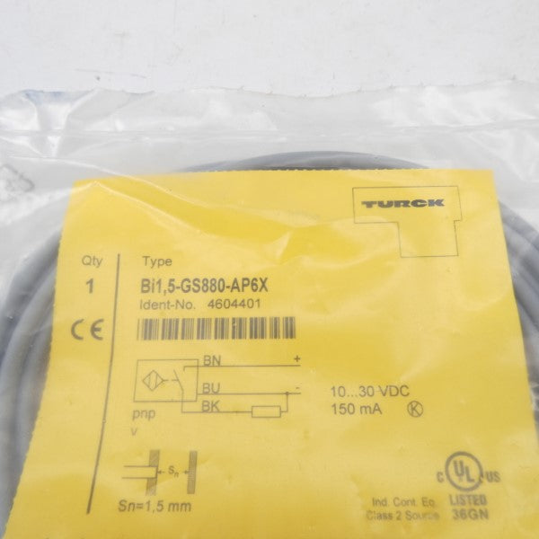 TURCK BI1-5-GS880-AP6X 4604401 10-30VDC NSMP