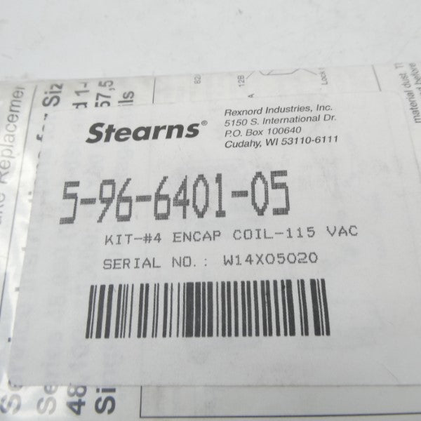 STEARNS 5-96-6401-05 NSMP