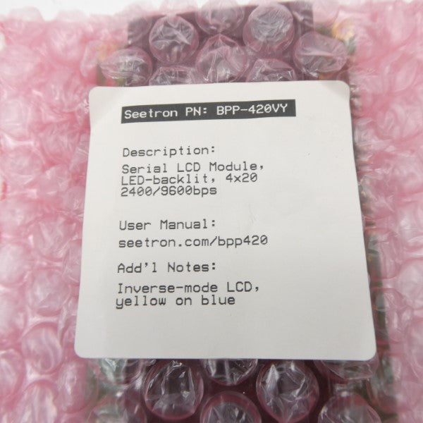 SEETRON BPP-420VY NSMP