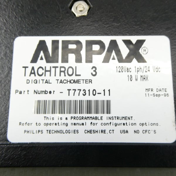 AIRPAX T77310-11 120VAC NSNP