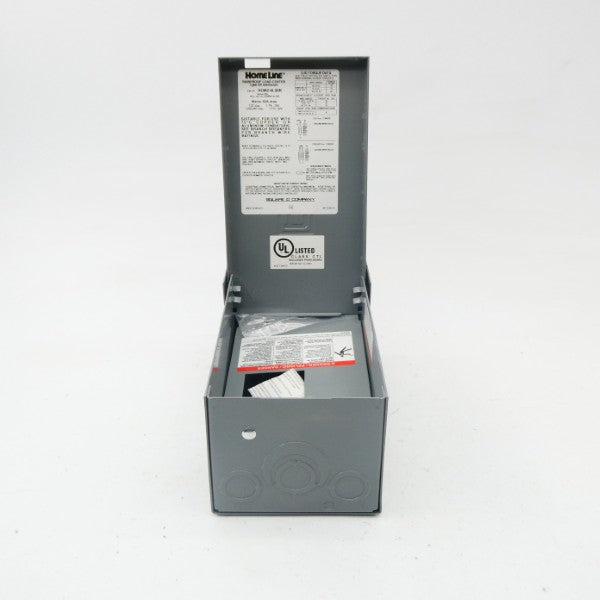SQUARE D HOM2-4L50R SER. 002 120/240VAC 50A (NO BREAKER) NSNP