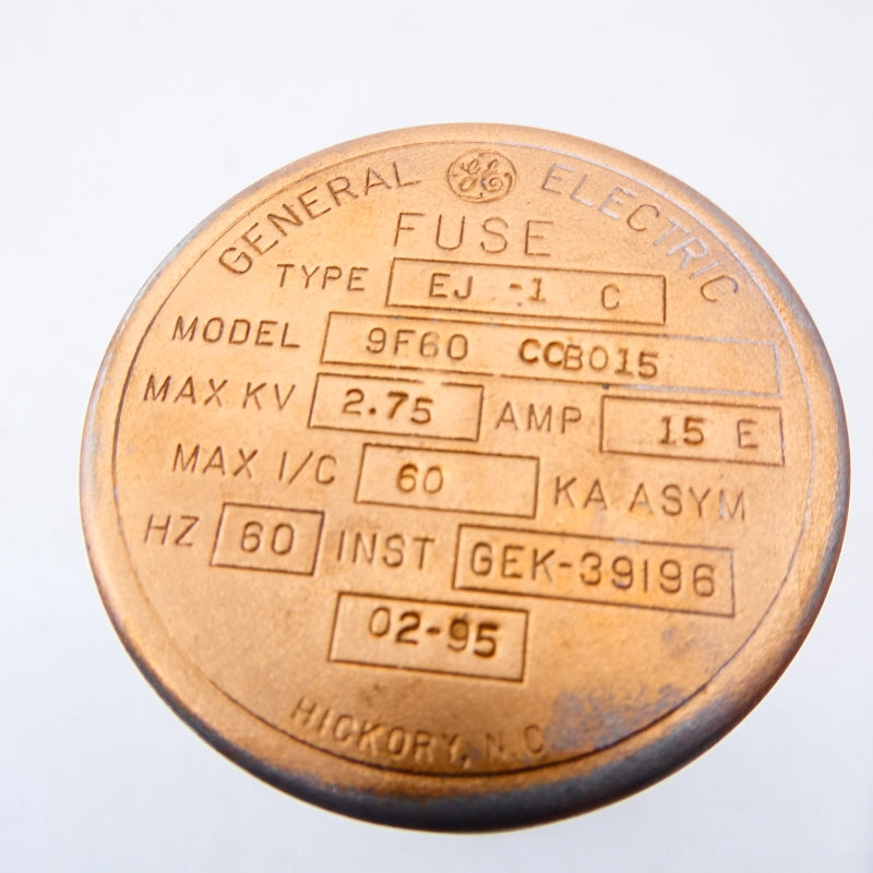 GENERAL ELECTRIC 9F60CCB015 2.75KV 15A NSMP