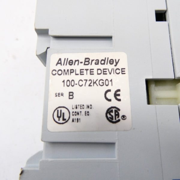 ALLEN BRADLEY 100-C72KG01 SER. B 200-220V NSNP