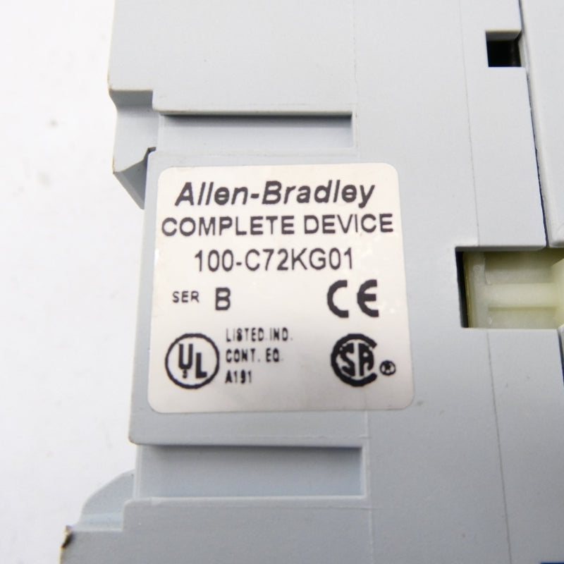 ALLEN BRADLEY 100-C72KG01 SER. B 200-220V NSNP