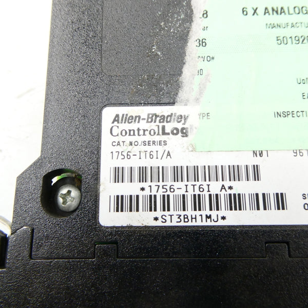 ALLEN BRADLEY 1756-IT6I SER. A NSNP