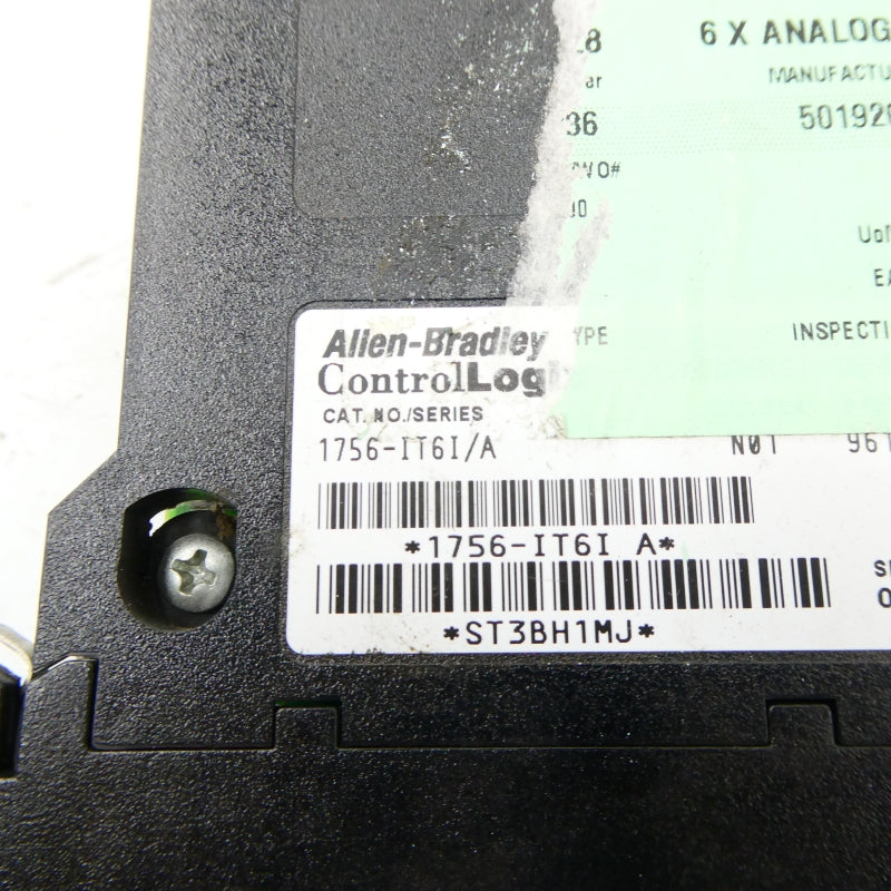 ALLEN BRADLEY 1756-IT6I SER. A NSNP