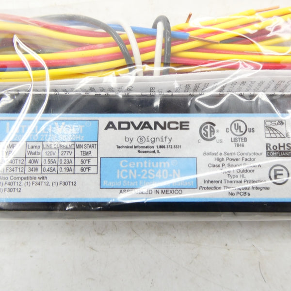 ADVANCE ICN-2S40-N 277V NSMP