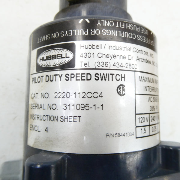 HUBBELL 2220-112CC4 120V NSNP